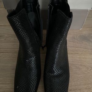 Franco Sarto black booties